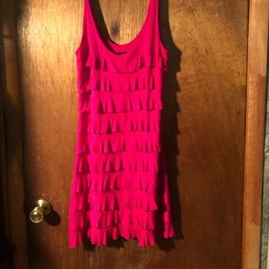 Express ruffle dress